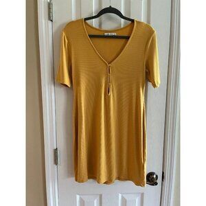 Abercrombie & Fitch Ribbed Tshirt Dress